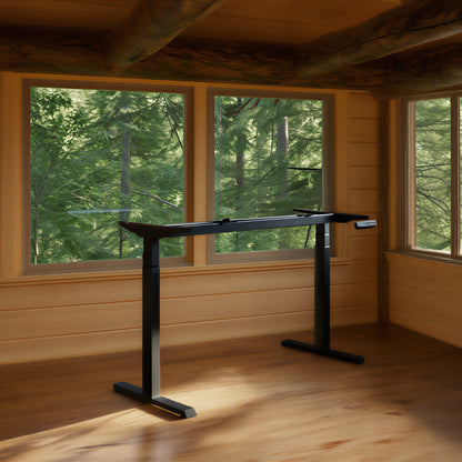 Elektrisch höhenverstellbares Schreibtischgestell 02